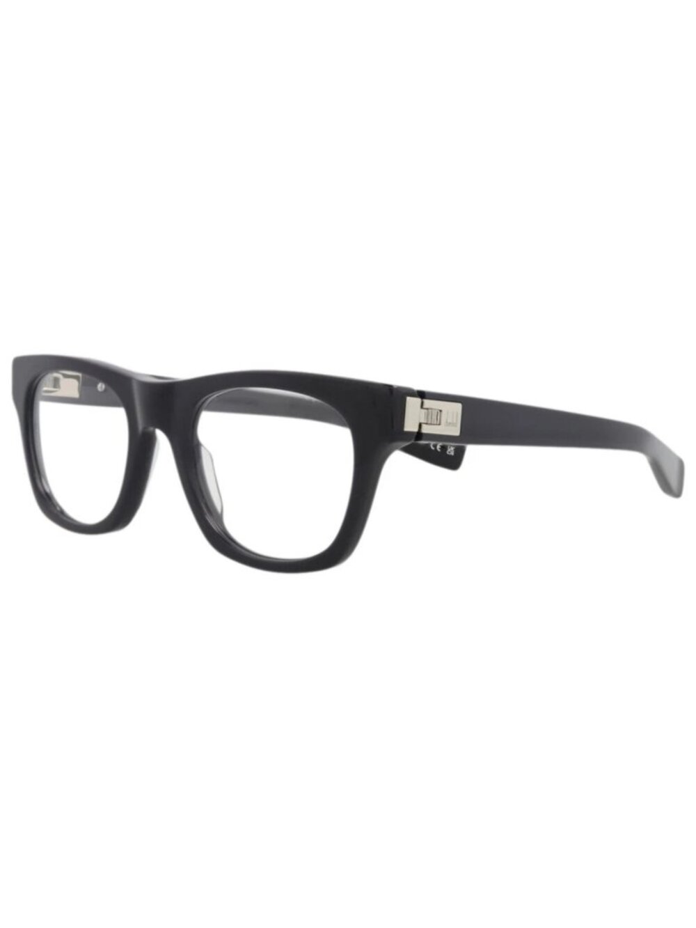 New Dunhill Women's Eyeglasses Square Rectangle Recycled Acetate Frame Mens Blue